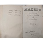 SŁOWACKI J. - MAZEPA Wyd. 1871, SUDERMANN H. - HONOR Wyd. 1891, ŁĘTOWSKI J. - FIRDUZI Wyd. 1884