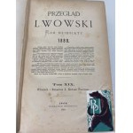 PRZEGLĄD LWOWSKI ROK DZIESIĄTY 1880 Ročník XIX.