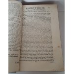 VOLUMINA LEGUM VOL 2 Warszawa 1733 Prawa, Konstytucye y Przywileie Królestwa Polskiego y Wielkiego Xięstwa Litewskiego VOL II