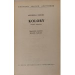 OSIECKA Agnieszka - KOLORY. Scénické písně. Vydání 1