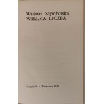 SZYMBORSKA Wisława - WIELKA LICZBA Wydanie 1