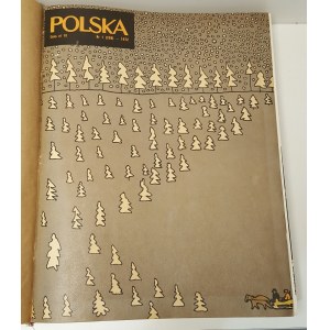 POLSKA. Czasopismo ilustrowane. Rocznik 1972