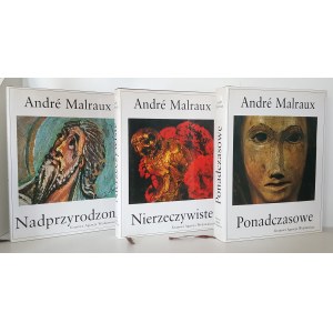 MALRAUX Andre - PRZEMIANA BOGÓW: NADPRZYRODZONE. NIERZECZYWISTE.PONADCZASOWE, Warszawa 1985