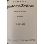 GRAETZ H. - HISTORJA ŻYDÓW Reprint Tom I - IX w 3 woluminach