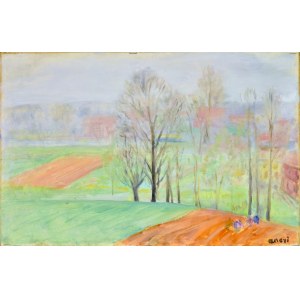 Irena WEISS - ANERI (1888-1981), Frühlingslandschaft, 1969