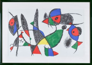 Joan Miró (1893-1983), Litografia original IX, 1975