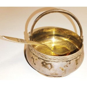 SUGGESTION WITH SPOONS, Soviet Union, circa 1970.