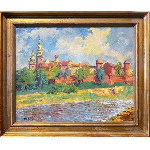 Włodzimierz BŁOCKI (1885-1921), View of Wawel Castle