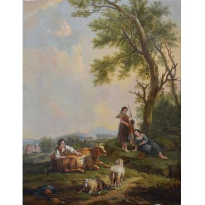 Francesco ZUCCARELLI (1702-1788) circle, Shepherds