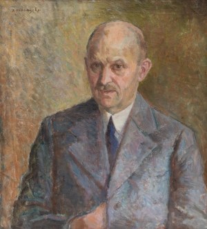 Zbigniew Pronaszko (1885 Debreczyn - 1958 Kraków), Portret Gustawa Bartke, lata 50. XX w.