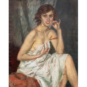 Albert Lipczinski (1876 Lebork - 1974 Sopot), Nude of a woman