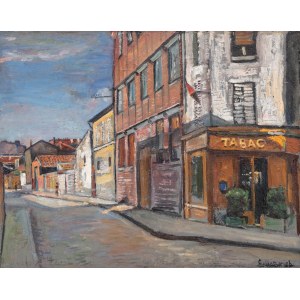Nathan Grunsweigh (1883 Kraków - 1956 Paris), Cityscape