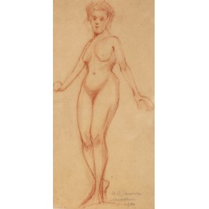Bronisława Rychter-Janowska (1868 Kraków - 1953 there), Female nude, 1900.