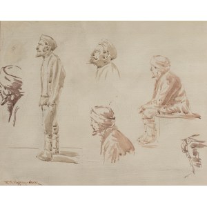 Feliks Michał Wygrzywalski (1875 Przemyśl - 1944 Rzeszów), Sketches