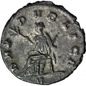 Cesarstwo Rzymskie, Galien 254-268 ne, Antoninian, rzadki z PAX