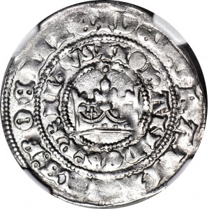 Czechy, Jan I Luksemburski 1310-1346, Grosz Praski, Kutna Hora, piękny