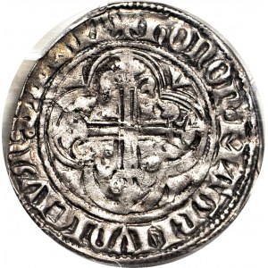 R-, Deutscher Orden, Winrych von Kniprode 1351-1382, HALB-SCALE, selten, R4