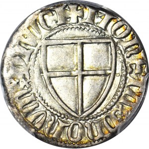 Deutscher Orden, Winrych von Kniprode 1351-1382, Schellfisch, gemünzt