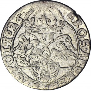 Zygmunt III Waza, Šestipence 1626, Krakov
