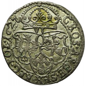 Žigmund III Vaza, šesták 1627, Krakov, krásny