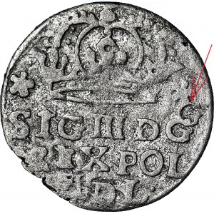 RRR-, Zygmunt III Waza Grosz 1623, Bydgoszcz, DGG zamiast DG