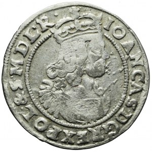Jan II Kazimierz, Szóstak 1667 AT, Bydgoszcz, rzadszy