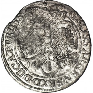 RR-, Lenne Prusy Książęce, Fryderyk Wilhelm, Szóstak 1659, Królewiec