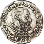 Lenne Prusy Książęce, Albrecht Hohenzollern, Trojak 1535, Królewiec