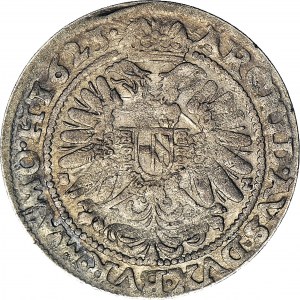 Silesia, Ferdinand II, 24 krajcars 1623, B-Z, at the end of the legend HT, Wrocław