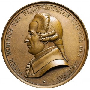 Liwonia, Medal w brązie, Piotr Henryk von Blankenhagen