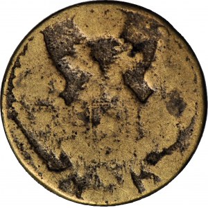 R-, Kingdom of Poland, 10 groszy 1840, period forgery, brass