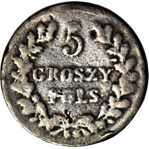 Powstanie Listopadowe, 5 groszy 1831, KOPIA PTN