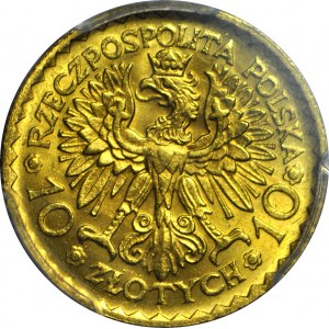 10 gold 1925, Boleslaw the Brave, minted