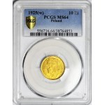 10 gold 1925, Boleslaw the Brave, minted