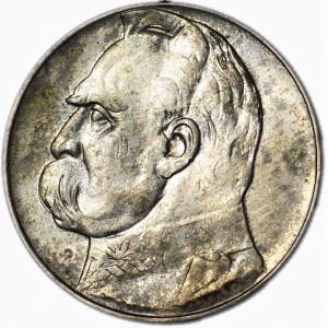 10 gold 1935, Pilsudski, minted