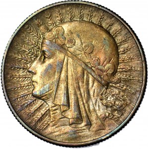5 złotych 1932, Głowa, Londyn, piękna