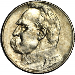 5 złotych 1934, Piłsudski, orzeł strzelecki, menniczy