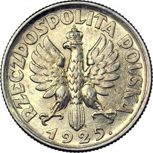 1 gold 1925 Harvester (London), minted