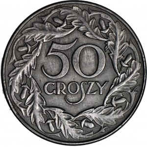 50 groszy 1938 nieniklowane