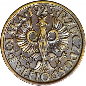 5 groszy 1923 MOSIĄDZ, piękne