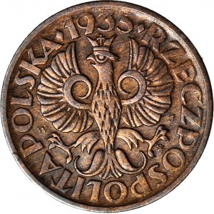 2 pennies 1935, beautiful