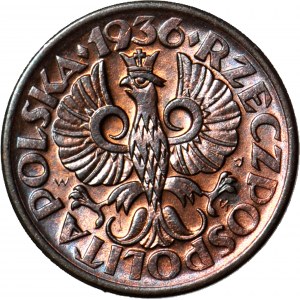 1 penny 1936, minted