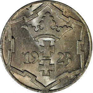 Free City of Gdansk, 10 pfennigs 1923, minted