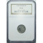R-, WMG, 5 fenig 1923, LUSTLER STEMPEL