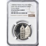 5000 Gold 1989, Monuments of Toruń, NIKIEL SAMPLE
