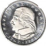 500 gold 1976, nickel, Casimir Pulaski - profile, SAMPLE NIKIEL