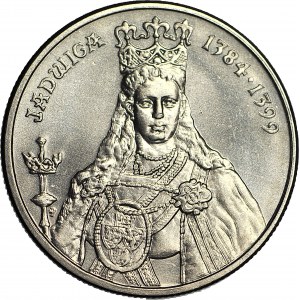 RR-, 100 złotych 1988, Jadwiga DESTRUKT - DOUBLE DIE, podwójny monogram projektanta