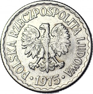 RR-, Polska Rzeczypospolita Solidarna, 1 zł 1975, Polska Walcząca