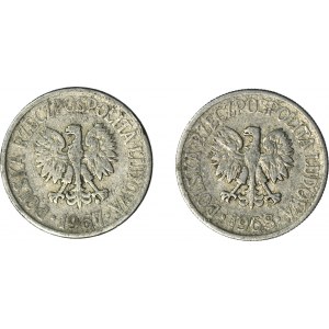 50 groszy 1967 i 1968, najrzadsze roczniki