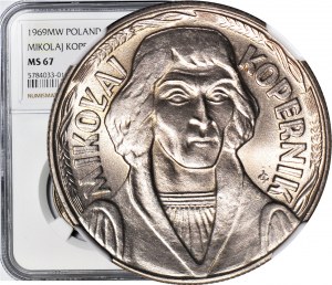 10 gold 1969, Nicolaus Copernicus, mint.